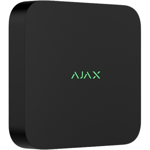 Ajax NVR (8-Channel) – 4K Smart Network Video Recorder (Black)