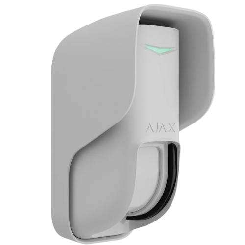 Ajax Curtain Outdoor (Jeweller) – Dual-PIR Narrow-Angle Outdoor Motion Detector (White, 9NA)