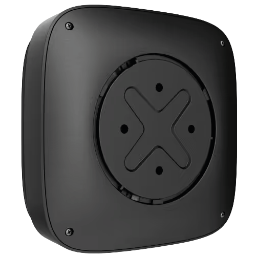 Ajax FireProtect 2 RB (Heat/Smoke/CO) Jeweller – Wireless Smoke, Heat, and Carbon Monoxide Detector with Replaceable Batteries (Black, 9NA)
