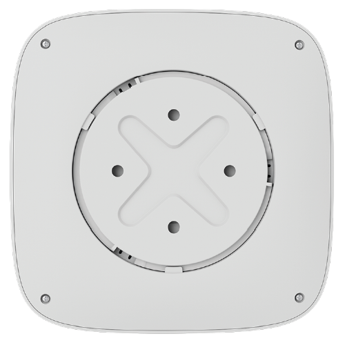 Ajax FireProtect 2 RB (Heat/Smoke) Jeweller – Wireless Smoke and Heat Detector (White, 9NA)