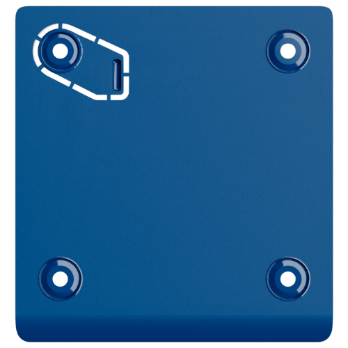 Ajax ManualCallPoint (Blue) Jeweller – Wireless Addressable Resettable Emergency Button with Transparent Protective Lid (9NA)