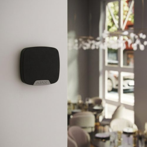 Ajax HomeSiren (Jeweller) – Wireless Indoor Acoustic Siren (Black, EU)
