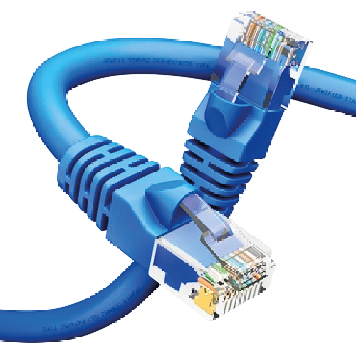 Cat6 UTP Patch Cable 3ft (0.91m, RJ45, Snagless Boot, Blue)