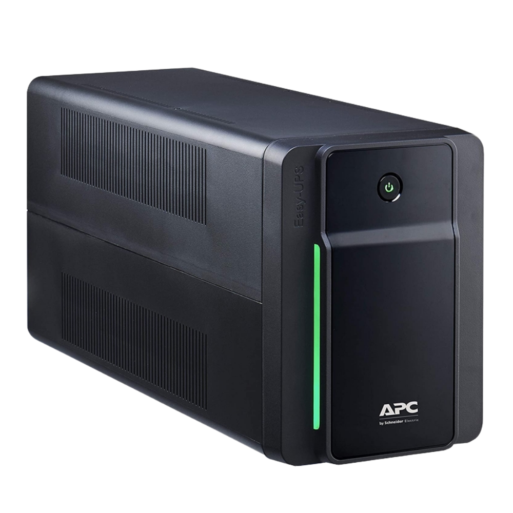 APC Back-UPS / Easy UPS 1200VA / 650W Line-Interactive Battery Backup 120V (Automatic Voltage Regulation AVR, 6 NEMA 5-15R Outlets, 12V 9Ah Battery, Cold-Start Function, Black)
