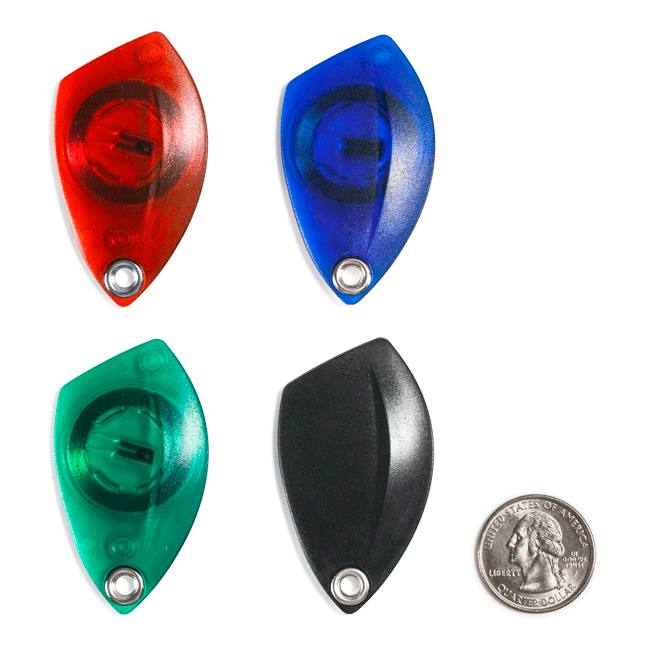 CARD PROXIMITY KEY TAG OVAL BLUE