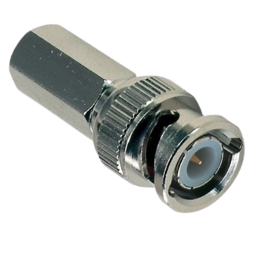 CC5100 Male BNC Twist-On Connector for RG59 Coaxial Cable