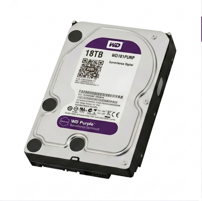 Western Digital WD 18TB Purple Pro Surveillance HDD 3.5