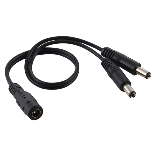 DC-102N 1-to-2 DC Power Splitter Cable (5.5 x 2.1)