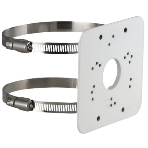 DH-PFA152-E – Outdoor Vertical Pole Mount Bracket Adapter (125.6 mm x 114 mm x 20 mm / 4.94