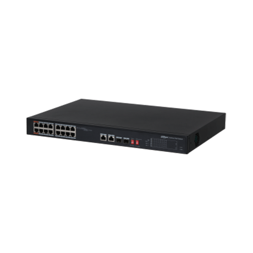 SWITCH POE CAPA2 16PUERTOS 10/100MBPS 2 GIGABIT/SFP 2P HASTA 60W RESTANTES A 30W TOTAL MAX 135W