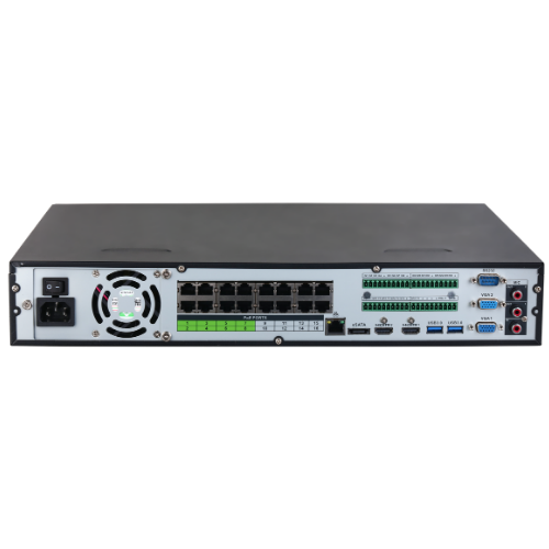 32-Channel 4-SATA 16-Port PoE WizMind AI Network Video Recorder