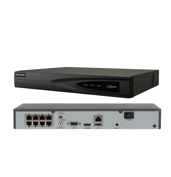 8-ch 1U 8 PoE 4K NVR