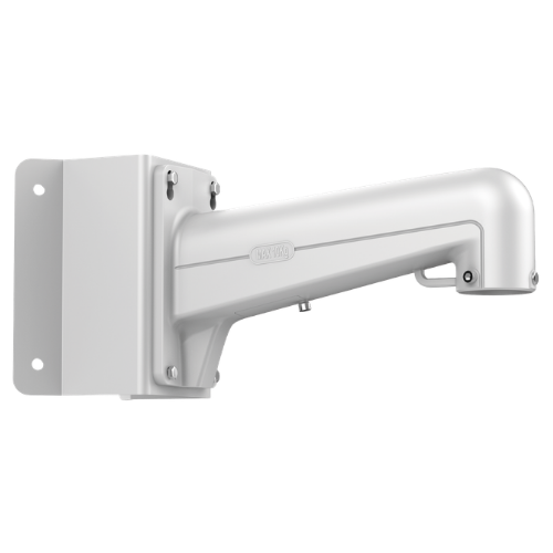 HM-1602B – Heavy-Duty Aluminum Gooseneck Wall Mount Bracket for PTZ Cameras (305 mm x 180 mm x 95 mm / 12