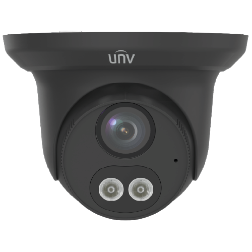 IPC3614LB-AF28K-DL-BK Uniview 4MP Dual Light Eyeball Camera - Black