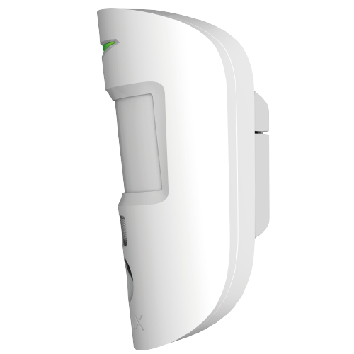 Ajax MotionCam (Jeweller) – Wireless PIR Motion Detector with Visual Alarm Verification Camera (White, 9NA)