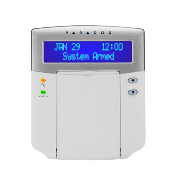 32-character blue lcd keypad SPANISH evo panel