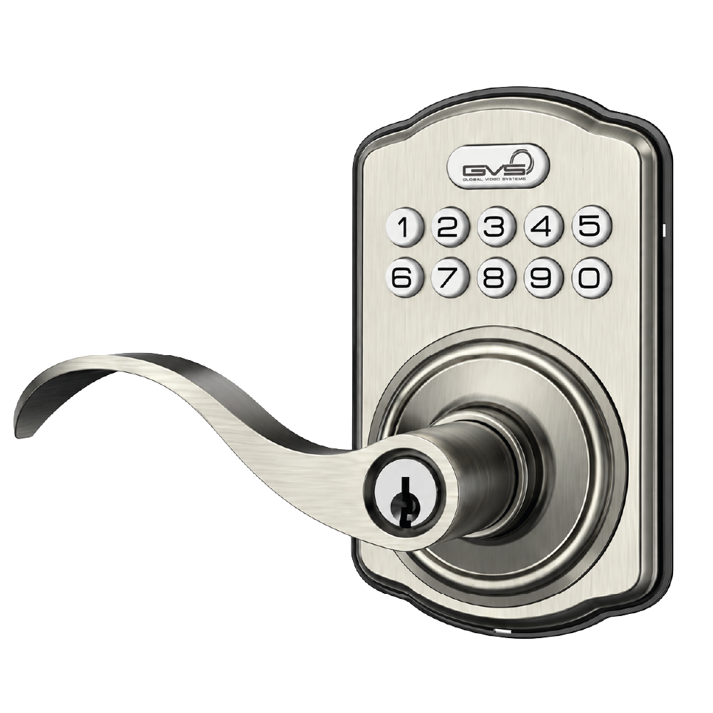 KS04S-GVS – Keypad Electronic Lever Lock (Satin Silver)