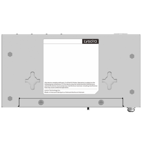 LYSORA  6-Port Gigabit Smart Cloud-Managed PoE+ Switch (54W Budget, Combo Uplink)