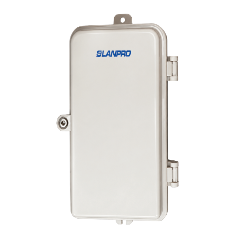 Compact ABS Wall-Mount Fiber Optic LIU / FTTH Terminal Box (Unloaded, 4-Port SC/LC Duplex)