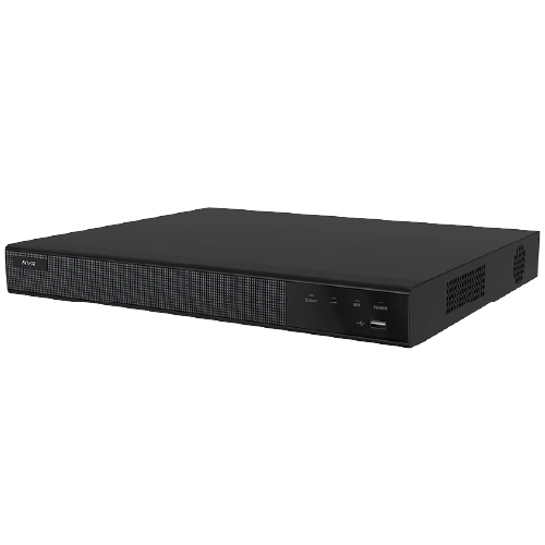 NR-K232H-P16 – 32-Channel 16MP 1U Network Video Recorder with 16 PoE Ports (Smart H.265+, 320/384 Mbps, AI Management & Analytics, 2 SATA up to 32TB, 4K HDMI)