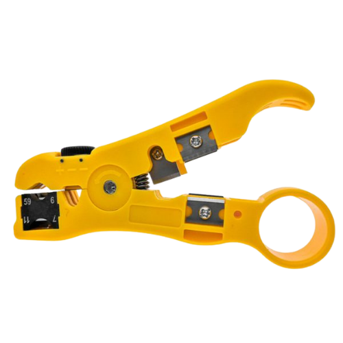 Nitrotel Multi-Function Rotary Cable Stripper (UTP/STP & Coaxial RG59/RG6/RG11)