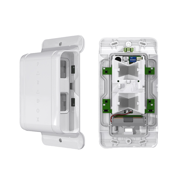 Wired Digital Outdoor Dual Side-View Detector with 4x Dual Sensors