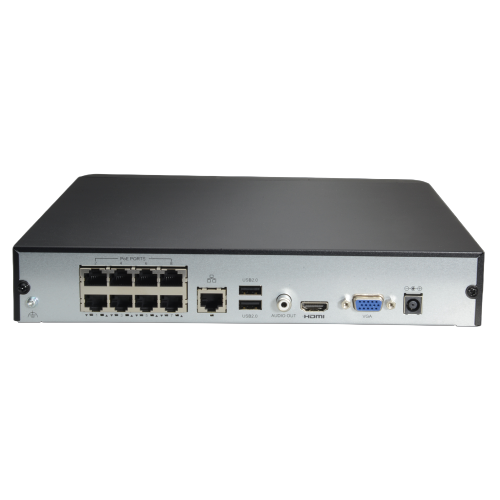 Uniview NVR301-08S3-P8 8-Channel 4K PoE Network Video Recorder