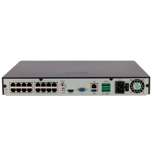 Uniview NVR502-16B-P16 16-Channel 16 PoE 4K Professional NVR
