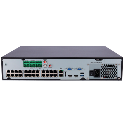Uniview NVR504-32E-P24-IQ 32-Channel 24 PoE 4K 4-SATA Enterprise AI NVR