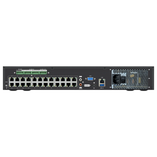 CST 32-Channel 16MP AI NVR with 24 PoE Ports - NVRK432HP24