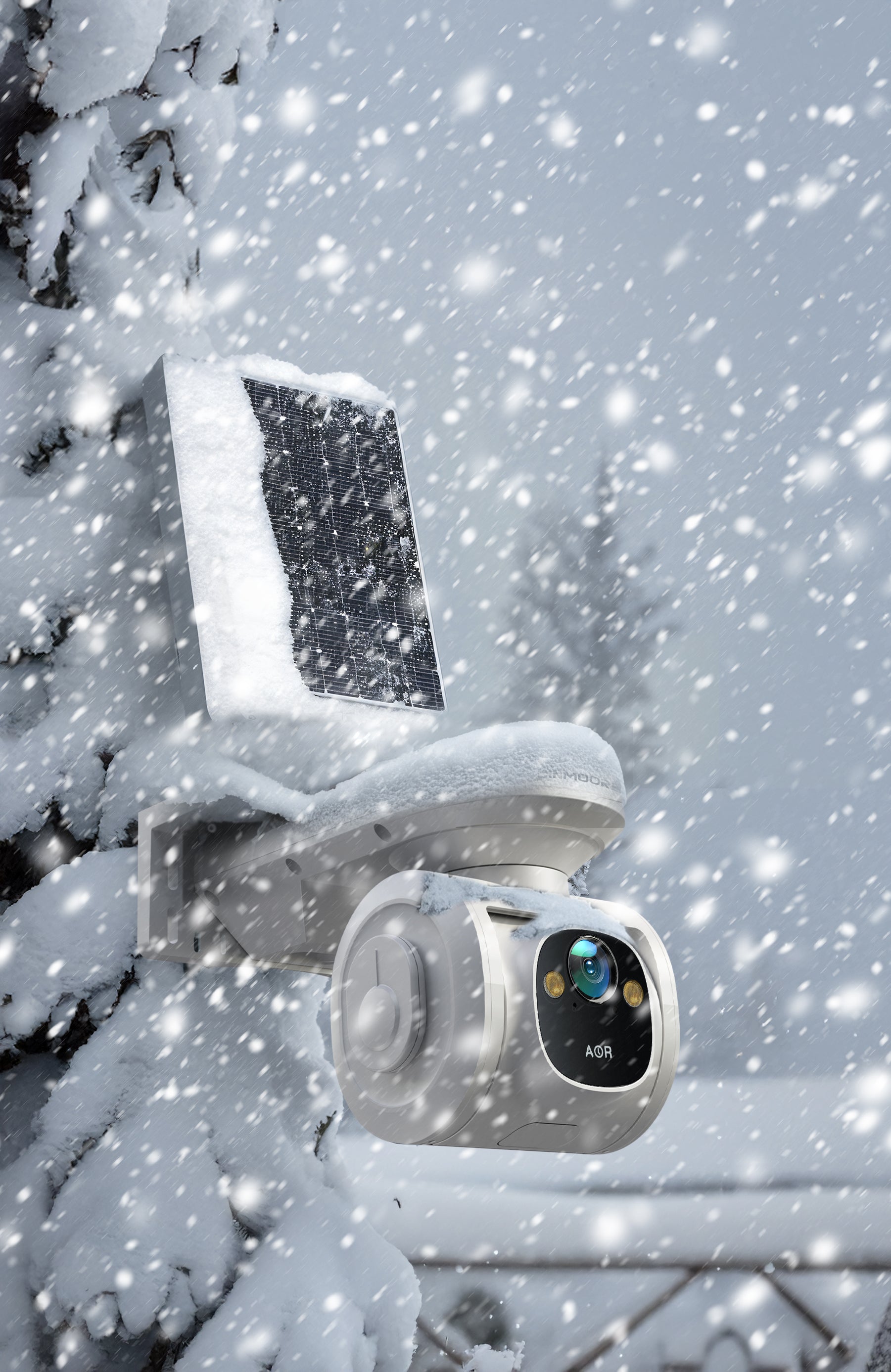 SOLAR 4G  PT2UPLUS Solar 4G LTE Security Camera with 3-in-1 SIM & 64GB MicroSD Card Included