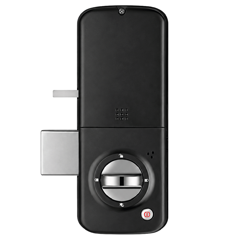R6-5 – Biometric Electronic Rim Lock (Fingerprint, PIN & Card)