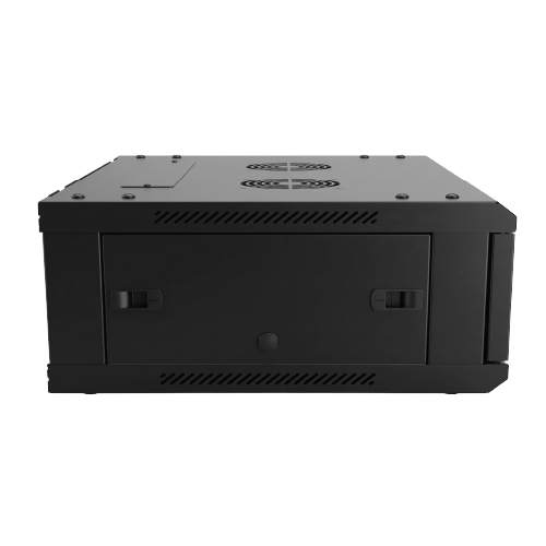 4U Wall Mount Network Rack Cabinet -  - Tempered Glass Door