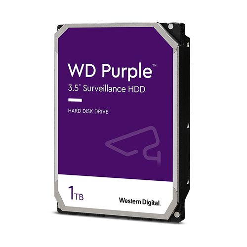 SATA 1 TB Purple Surveillance Hard 5400 RPM Up to 64 HD cameras