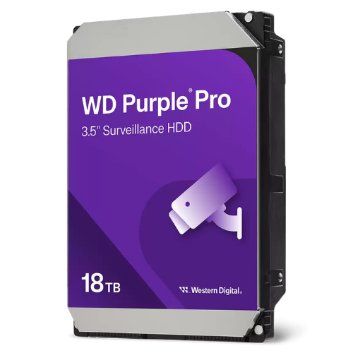 Western Digital WD 18TB Purple Pro Surveillance HDD 3.5