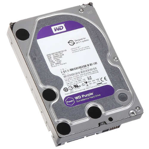 WD Purple 2TB Surveillance Hard Drive (5400 RPM, 64MB Cache, Up to 64 HD Cameras)