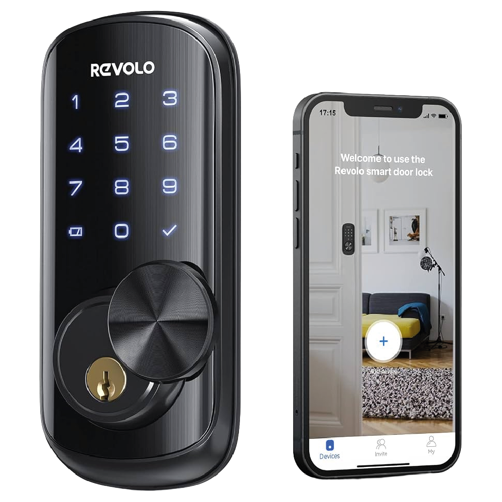 WFP01 – Wi-Fi Smart Deadbolt Lock (Keypad, App & Key)