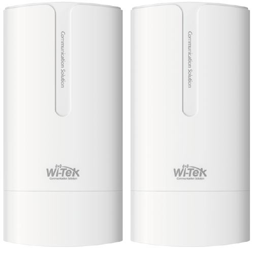 Wi-Tek WI-CPE110-KIT V2 2.4GHz 300Mbps 1km Outdoor Wireless CPE Kit for CCTV