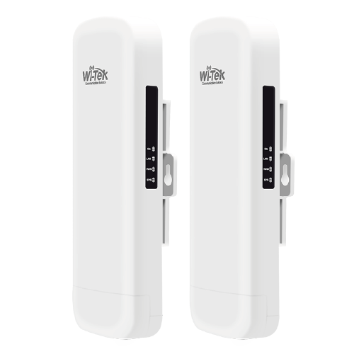 Wi-Tek WI-CPE513P-KIT-V3  5GHz 300Mbps 5km Outdoor Wireless CPE Pre-Paired Kit for CCTV (Pair of 2)