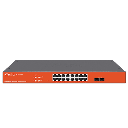 Wi-Tek WI-PCES318GF V2 18-Port All-Gigabit Solar Cloud Easy Smart PoE Switch with 2 SFP Slots