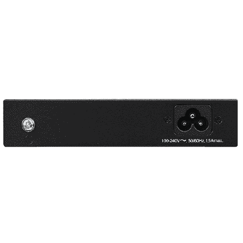 Wi-Tek WI-PS205H V3 4-Port Fast Ethernet PoE Switch with Dual Uplinks (40W Budget / 250m Extend Mode)