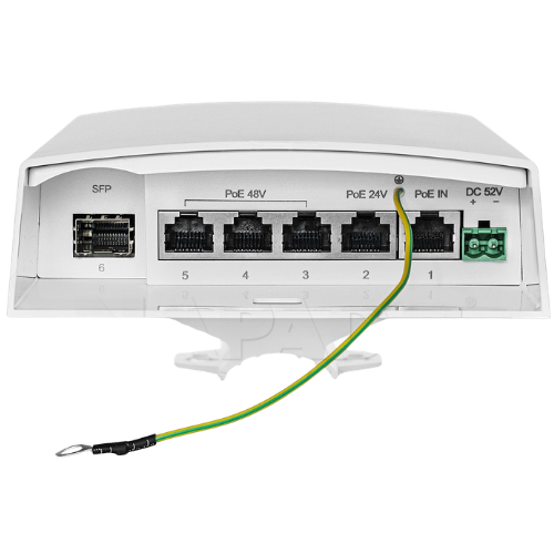 Wi-Tek WI-PS306GF-O-DC Outdoor Gigabit PoE Switch with SFP (DC Powered)