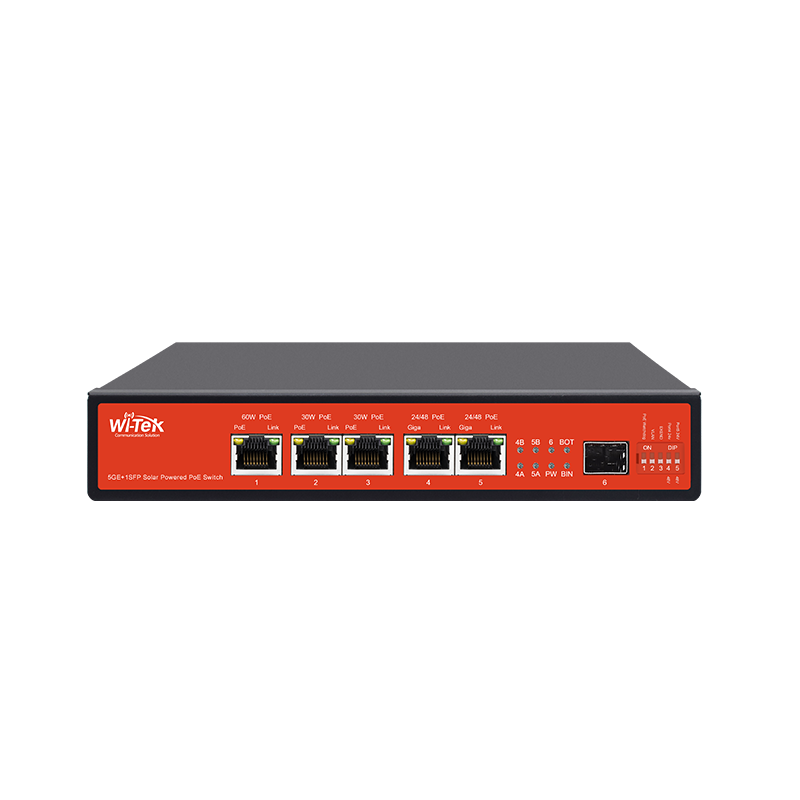 5GE+1SFP UNMANAGED UPS NO-BREAK POE SWITCH