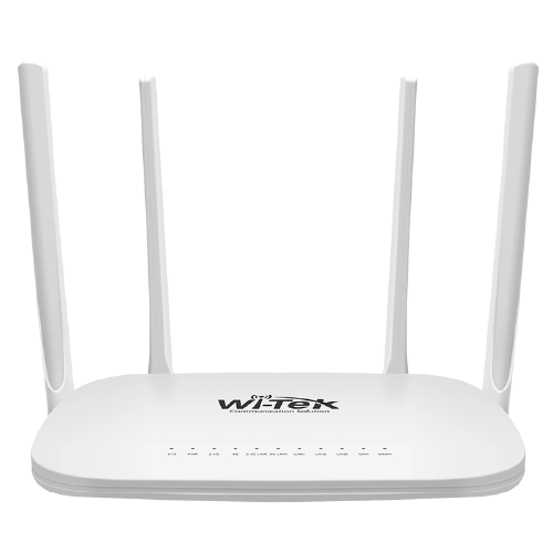 Wi-Tek WI-R3 AC1200 Dual-Band Wireless PoE Router & Mesh AP (1WAN + 3LAN)