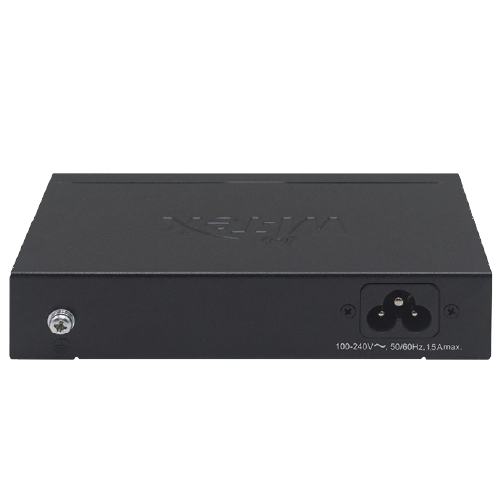 Wi-Tek WI-PS205H V2 4-Port 250m PoE Switch with Dual Uplink Ports