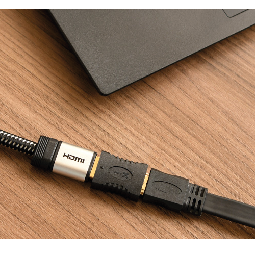 XTC-333 – High-Speed HDMI Female-to-Female Coupler Adapter (4K Ultra HD, 1080p Full HD, Gold-Plated Contacts, Cable Extender Gender Changer)