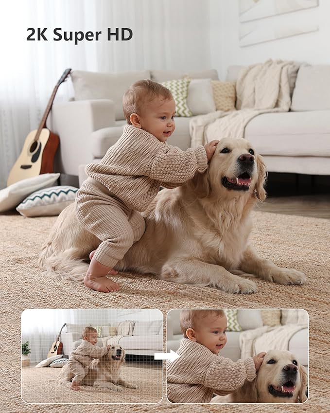 Indoor Security Camara WIFI 2.4GHZ, Audio, MIC, human detection, Tracking and folow target