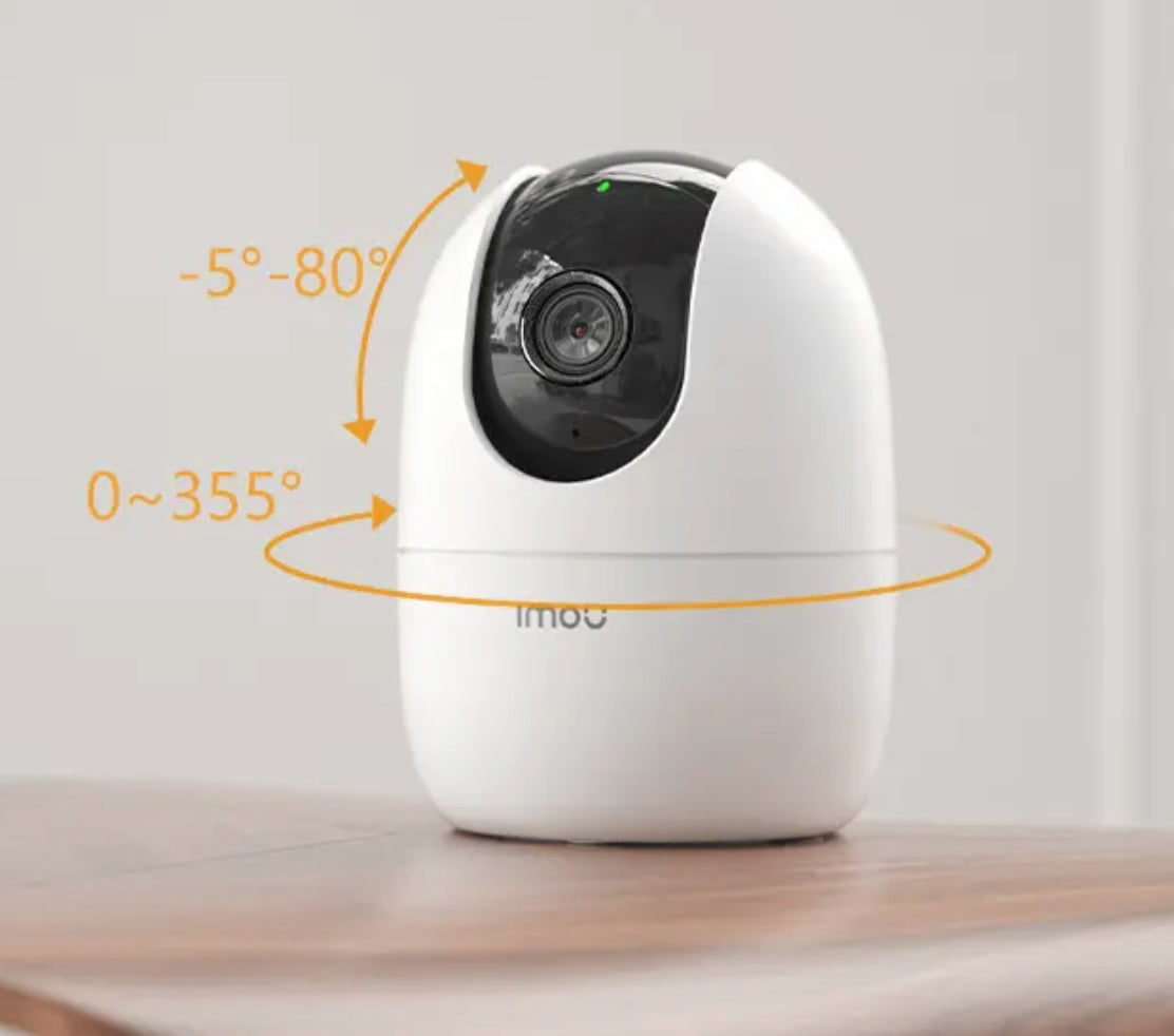 Indoor Security Camara WIFI 2.4GHZ Audio MIC human detection Tracking ...